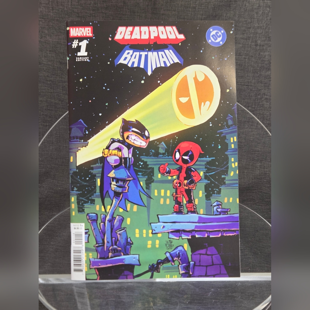 Deadpool/Batman #1K (2025) Marvel Comics/DC Comics, Skottie Young